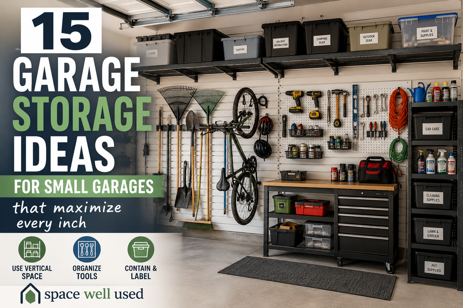 15 Garage Storage Ideas for Small Garages That Maximize Every Inch