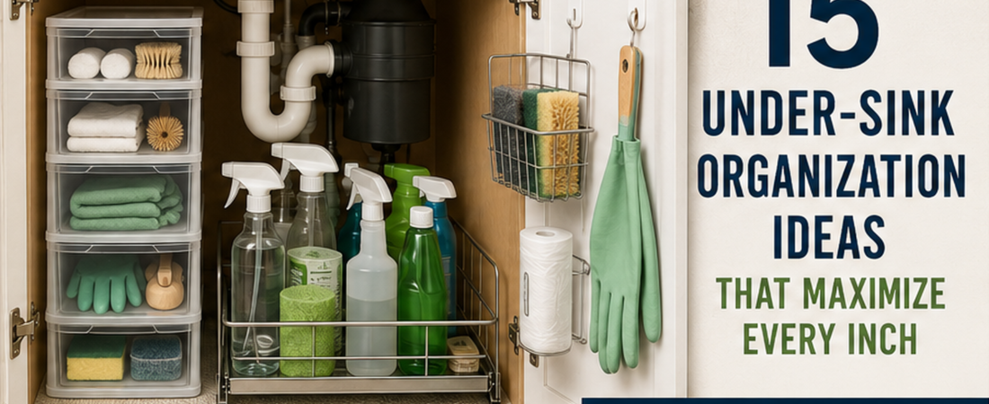 15 Under-Sink Organization Ideas That Maximize Every Inch