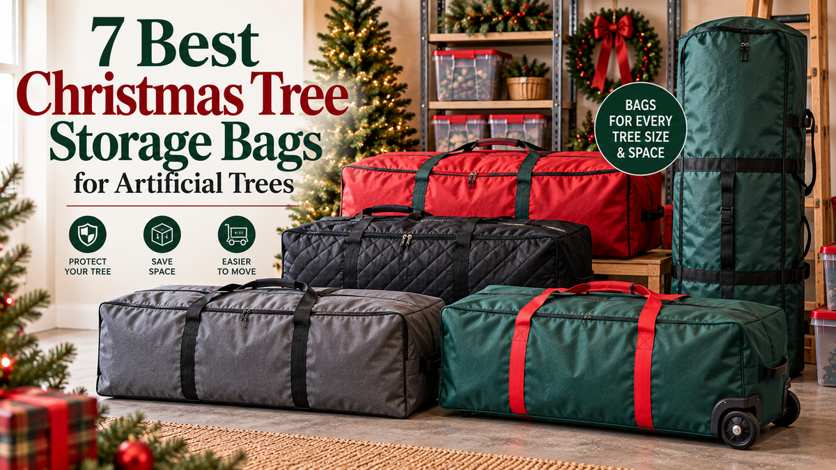 7 Best Christmas Tree Storage Bags for Artificial Trees