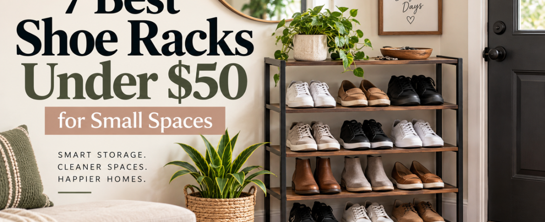 7 Best Shoe Racks Under $50 for Small Spaces