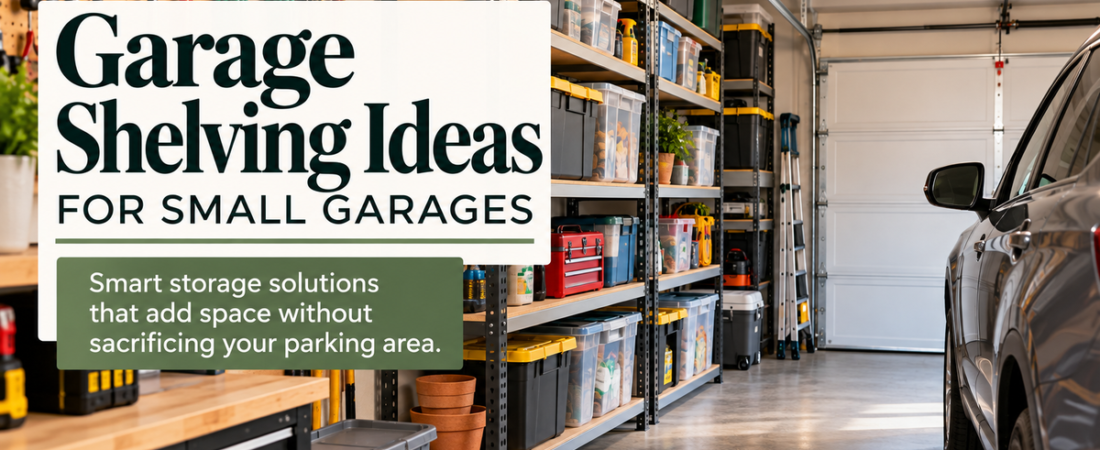 Garage Shelving Ideas for Small Garages