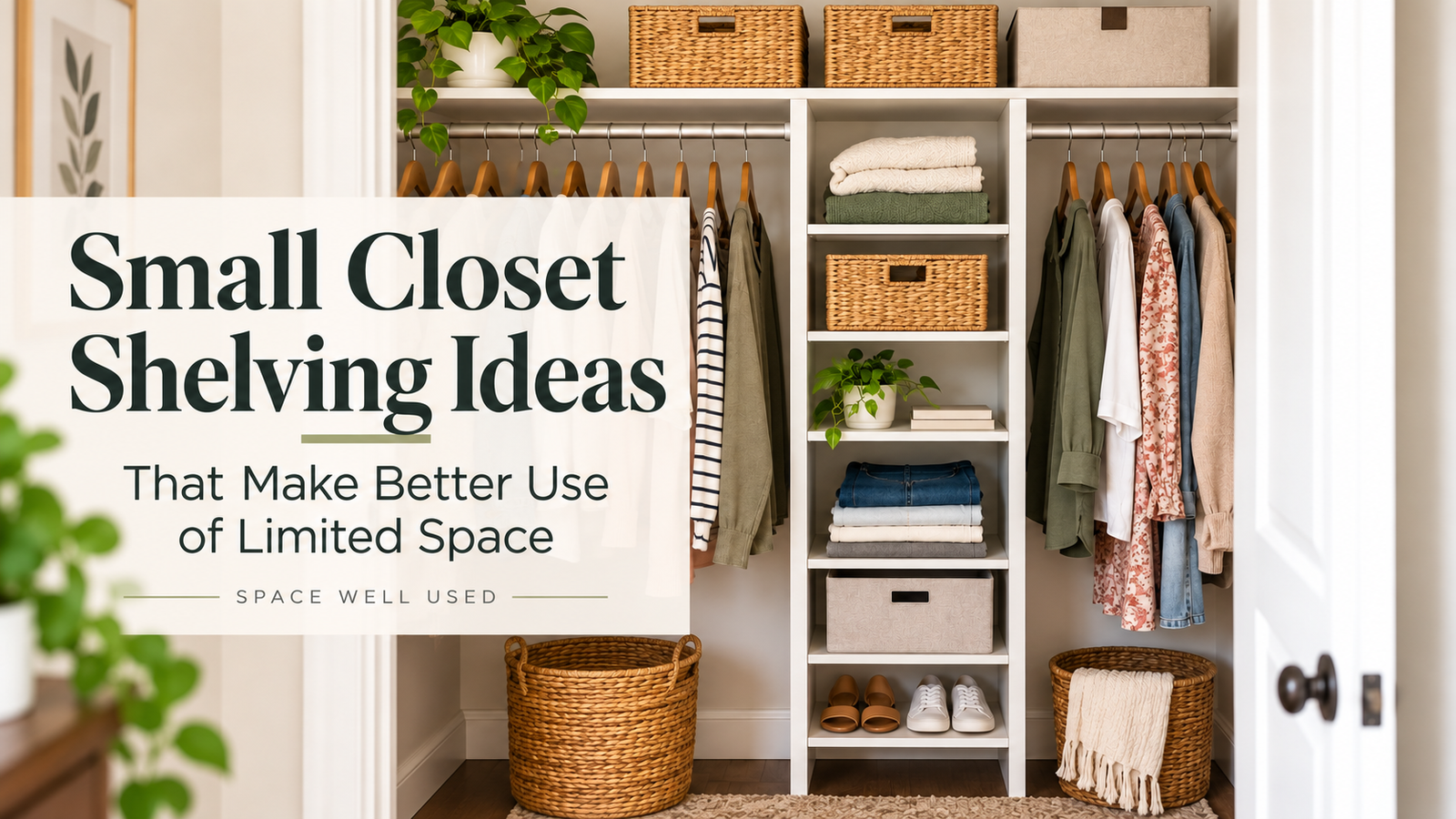 Small Closet Shelving Ideas That Make Better Use of Limited Space
