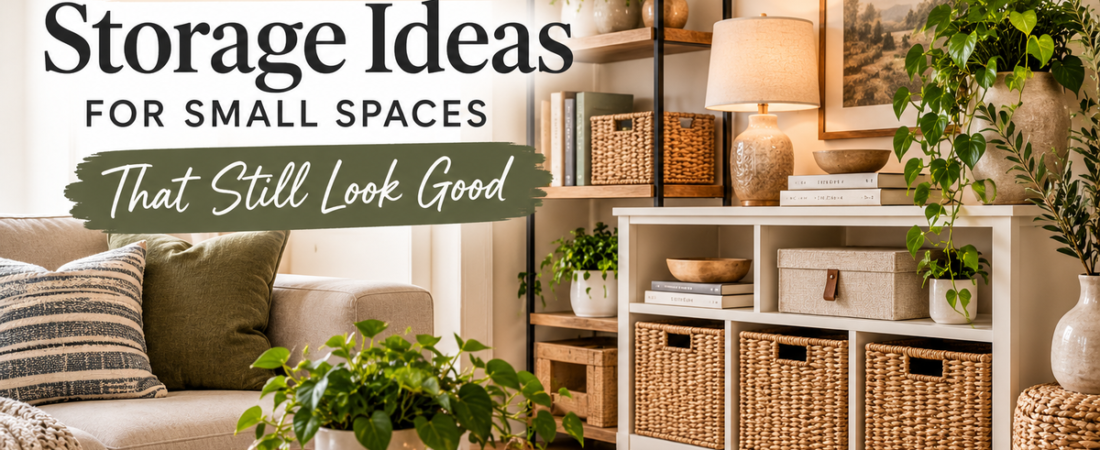 Aesthetic Storage Ideas for Small Spaces That Still Look Good