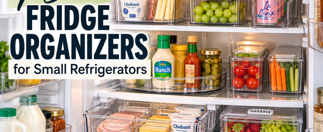 7 Best Fridge Organizers for Small Refrigerators
