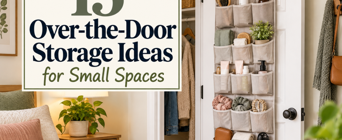15 Over the Door Storage Ideas for Small Spaces